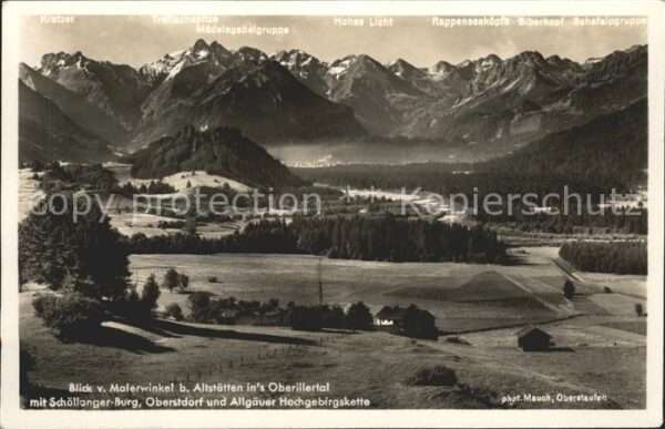 Foto Mauch Oberstaufen Nr. 4345/93938 Oberillertal Allgäuer Hochge