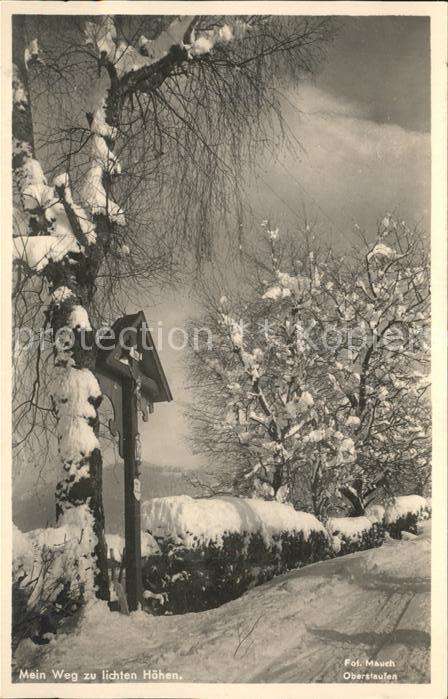 Foto Mauch Oberstaufen Nr. 4515/14484 Wegkreuz