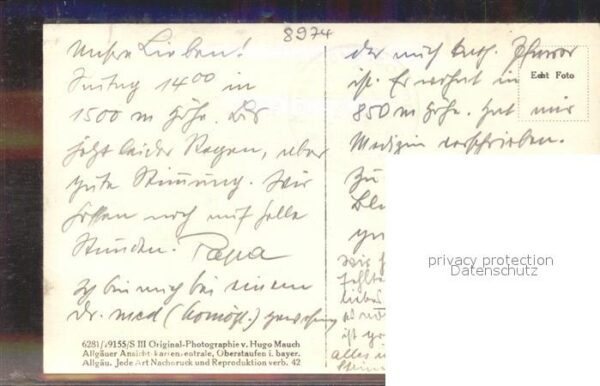 Foto Mauch Oberstaufen Nr. 6281/79155 Hochgrat Seelekopf – Bild 2