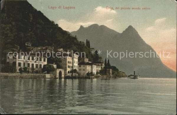 Oria Valsolda Lago di Lugano
