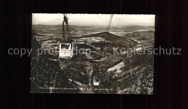 Seilbahn Schauinsland Schwarzwald