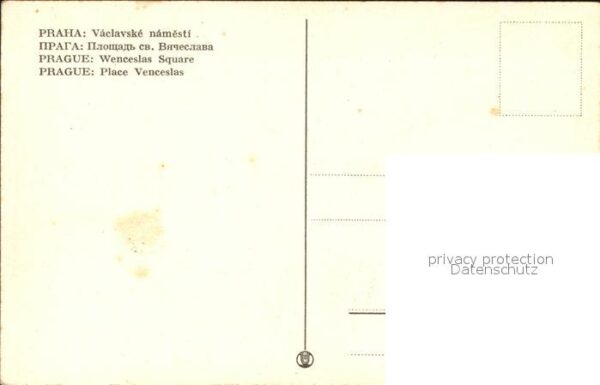 Strassenbahn Prag Wenzelsplatz Praha Vaclavske names – Bild 2