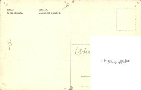 Strassenbahn Prag Wenzelsplatz Praha Vaclavske names – Bild 2