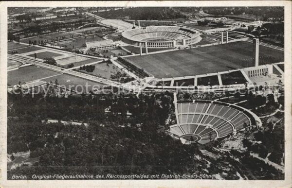 Stadion Reichssportfeld Dieter-Eckart-Bühne Fli
