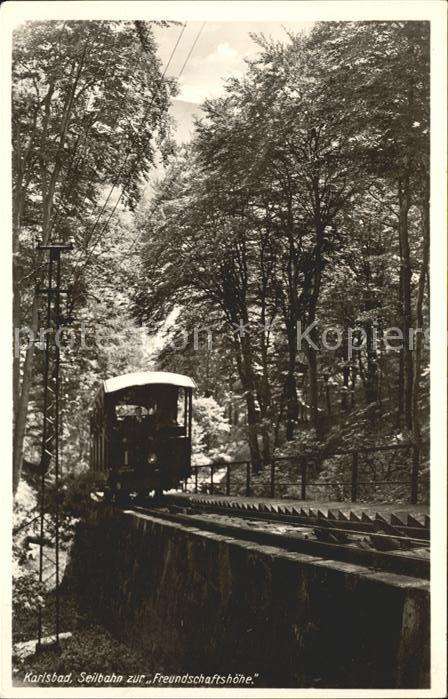 Zahnradbahn Karlsbad Freunschaftshöhe