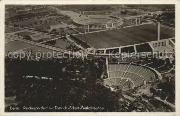 Stadion Reichssportfeld Dietrich-Eckart-Freilic