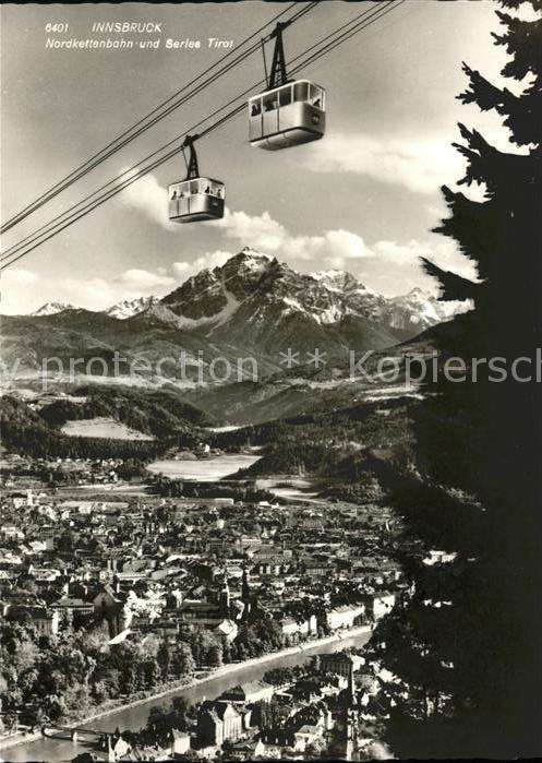 Seilbahn Innsbruck Nordkettenbahn Serles-Tirol