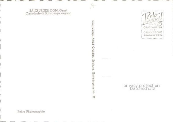 Kirchenorgel Salzburg Dom – Bild 2
