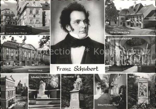 Schubert Franz Konzerthaus Höldrichsmühle Grabstätte