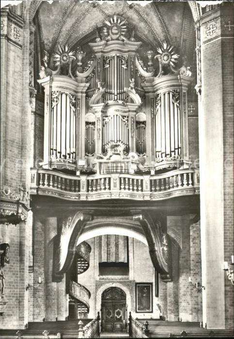Kirchenorgel Güstrow Pfarrkirche