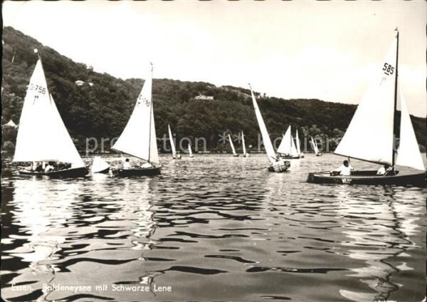 Segelboote Essen Baldeneysee Schwarze Lene