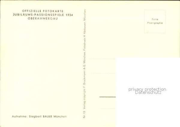 Passionsspiele Oberammergau Johannes Bierling Willy – Bild 2