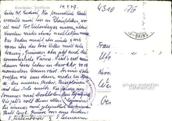 Boote Rheinfelden Schiffländle – Bild 2