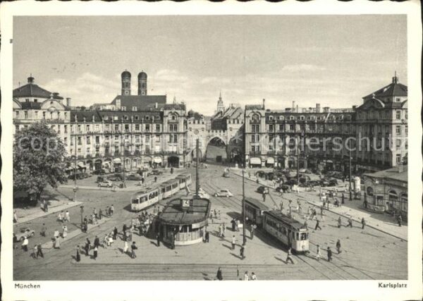Strassenbahn München Karlsplatz