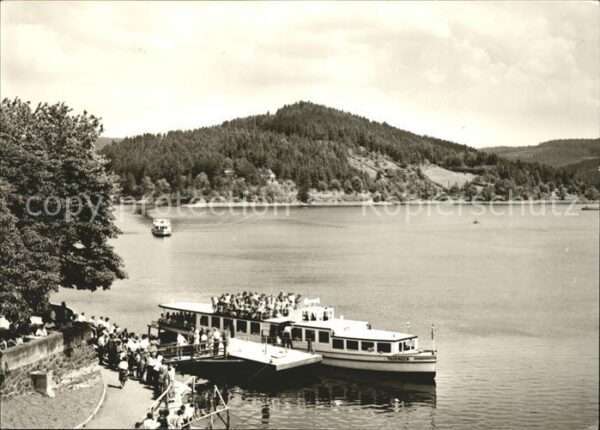 Schiffe Ships Navires Saaletalsperre Saalburg