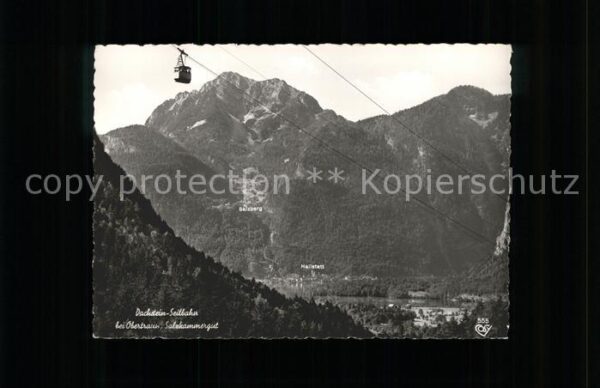 Seilbahn Dachstein Obertraun Salzkammergut
