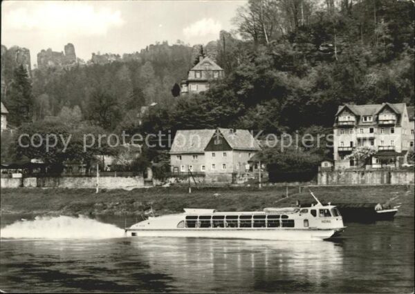 Schiffe Ships Navires Rathen Sächsische Schweiz