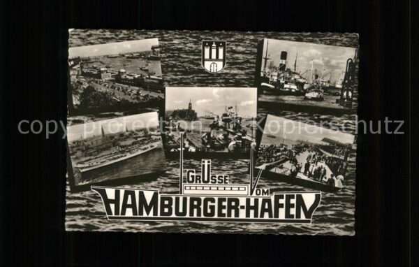 Hafenanlagen Schiffe Hamburg