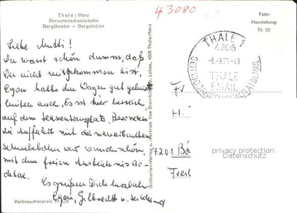 Seilbahn Thale/Harz Bergtheater – Bild 2
