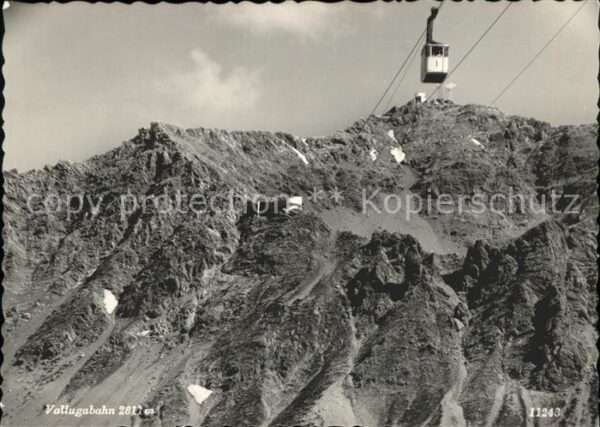 Seilbahn Vallugabahn Tirol