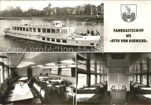 Schiffe Ships Navires MS Otto von Guericke Weiße Flotte Magde