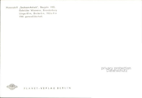 Motorschiffe Sachsen-Anhalt – Bild 2