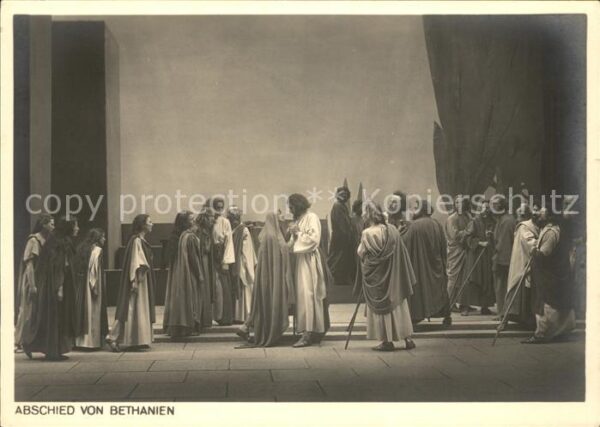 Passionsspiele Oberammergau Abschied von Bethanien