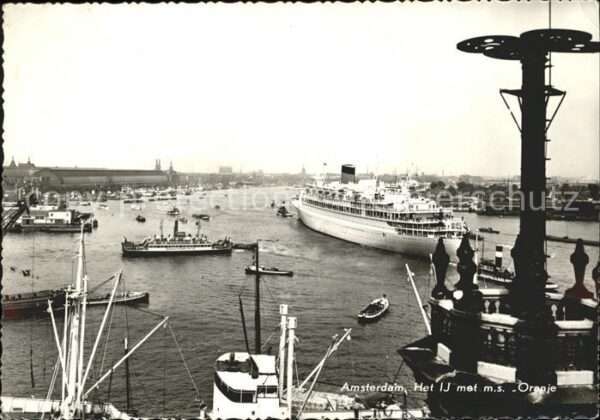 Dampfer Oceanliner M.S. Oranje Amsterdam