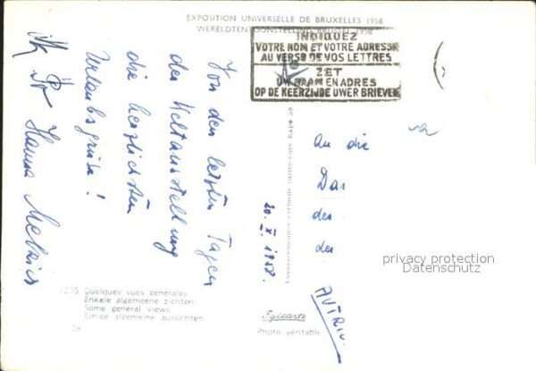 Exposition Universelle Bruxelles 1958 – Bild 2