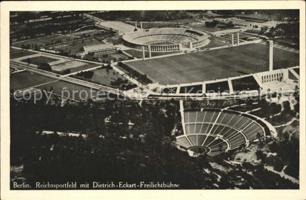 Thingstaette Freilichtbuehne Dietrich-Eckart Reichssportfeld Berlin