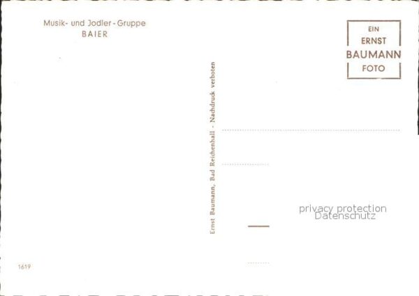 Musikanten Jodler-Gruppe Baier Akkordeon Flöte Git – Bild 2