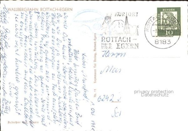 Seilbahn Wallberg Rottach-Egern Segelboot – Bild 2