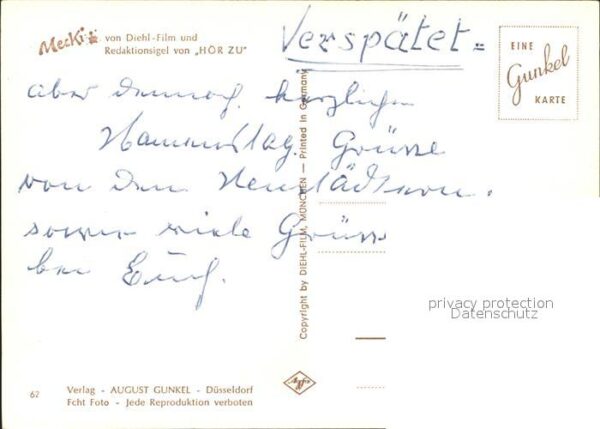 Mecki Nr. 62 Motorroller Schnecke – Bild 2
