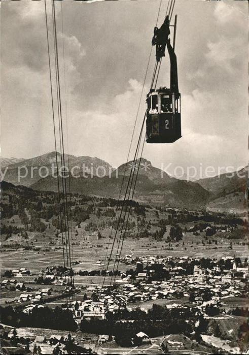 Seilbahn Nebelhornbahn Oberstdorf