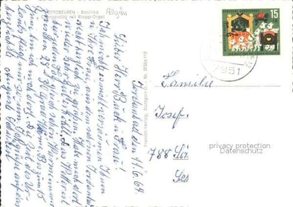 Kirchenorgel Ottobeuren Basilika – Bild 2