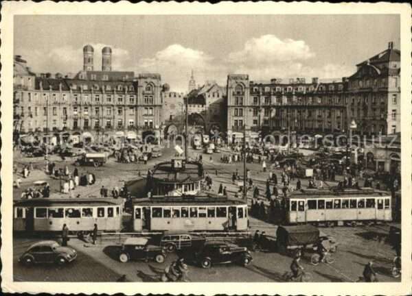 Strassenbahn München Karlsplatz Karlstor