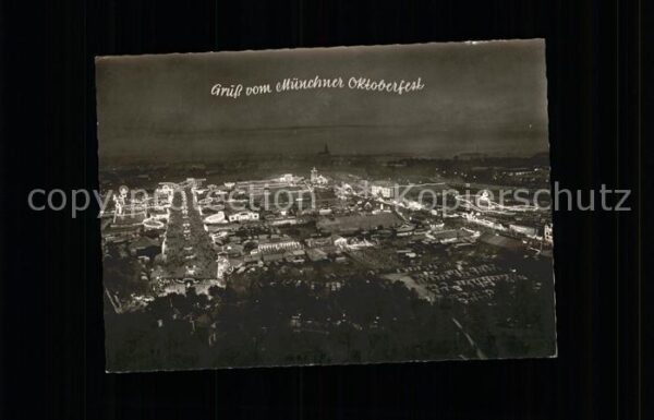 Oktoberfest München Lengauer-Karte