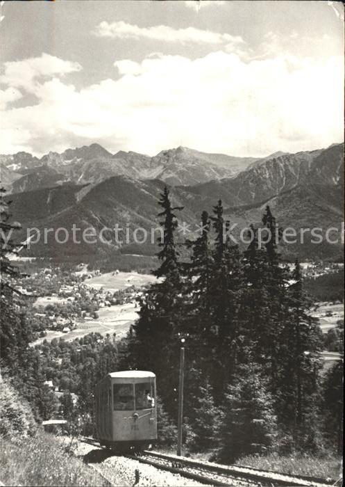 Bergbahn Zakopane Kolejka na Gubalowke Polen