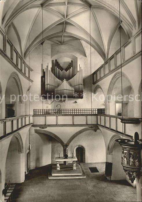 Kirchenorgel Torgau Schloßkirche