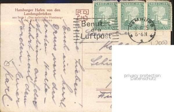 Ullmann Max Hamburg Hafen Landungsbrücken – Bild 2