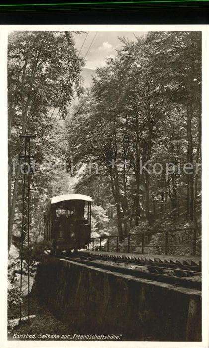 Bergbahn Freundschaftshöhe Karlsbad