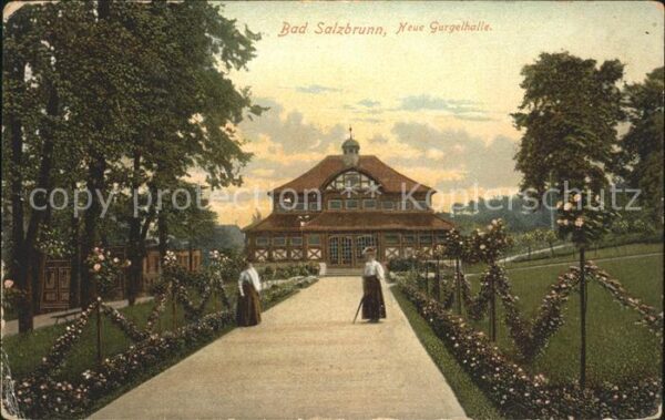 Bad Salzbrunn Szczawno-Zdroj Neue Gurgelhalle
