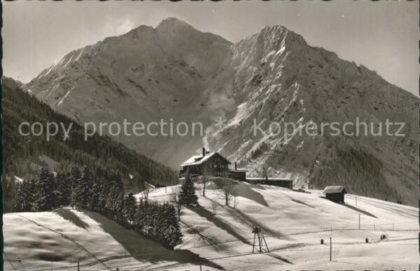 Hirschegg Kleinwalsertal Vorarlberg Waldemar Petersen Haus