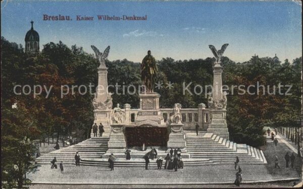 Breslau Niederschlesien Kaiser Wilhelm-Denkmal