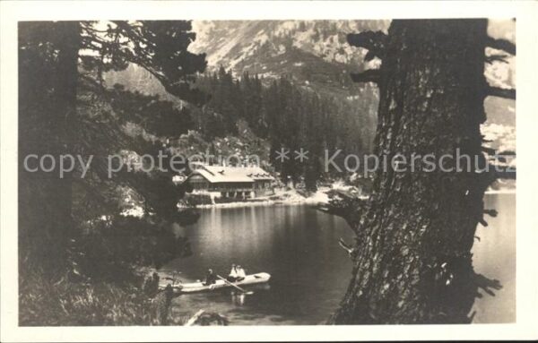 Vysoke Tatry Bergsee