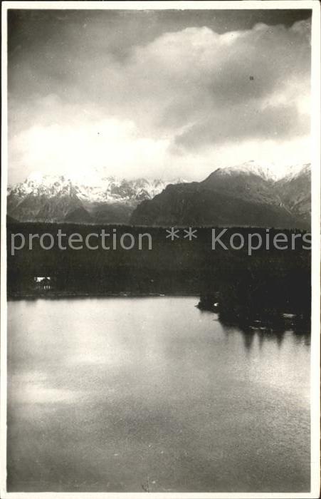 Vysoke Tatry Bergsee Hohe-Tatra