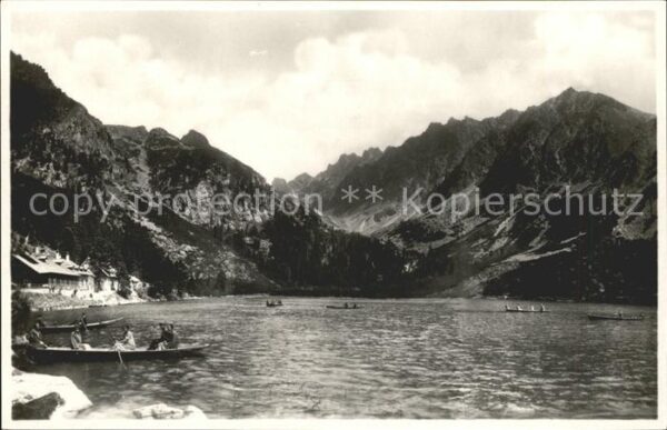 Vysoke Tatry Bergsee Hohe-Tatra