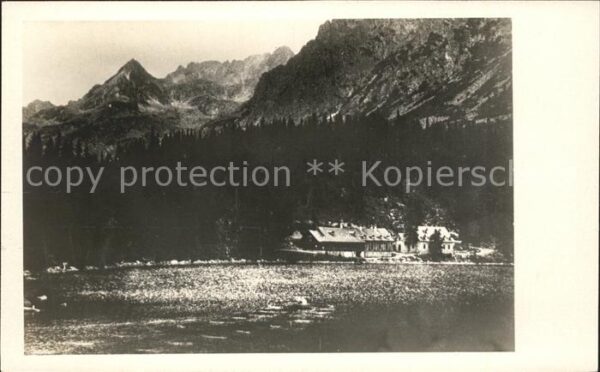 Vysoke Tatry Bergsee Hohe-Tatra Stit Olgy