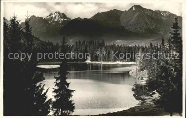 Vysoke Tatry Bergsee Hohe-Tatra