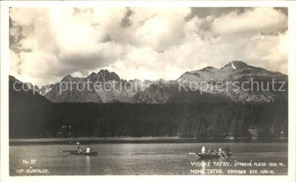 Vysoke Tatry Bergsee Hohe-Tatra